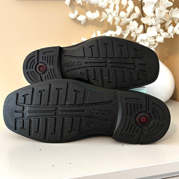 Ecco Helsinki Men’s Leather Slip On Dress Shoe Size EU41/US7.5 Oxblood/Brown - Picture 8 of 16